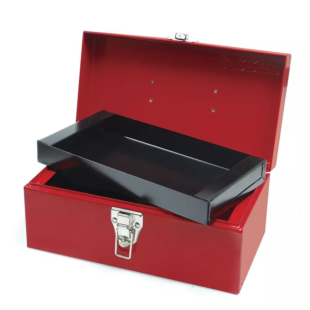 CAJA PARA HERRAMIENTA 11 " X6 "  METALICA PARA USO PESADO, URREA