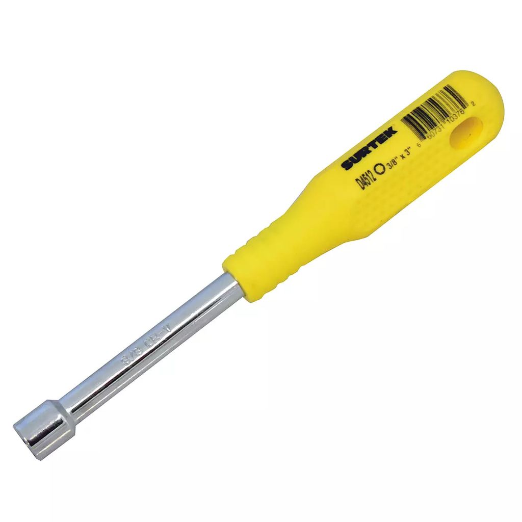 DESARMADOR DE CAJA 3/8"X3" (AMARILLO), SURTEK