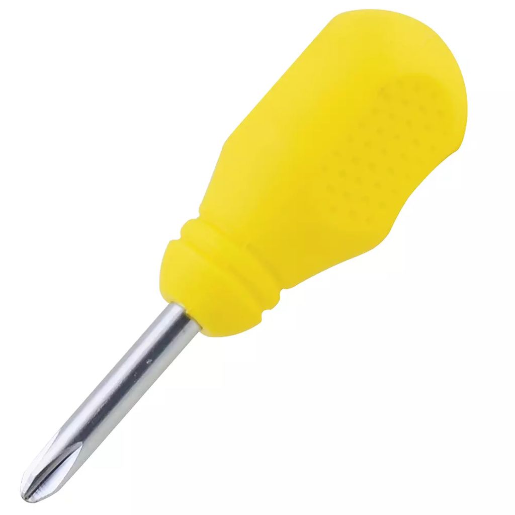 DESARMADOR PLANO 1/4 PLG X1.3/8 PLG AMARILLO, SURTEK