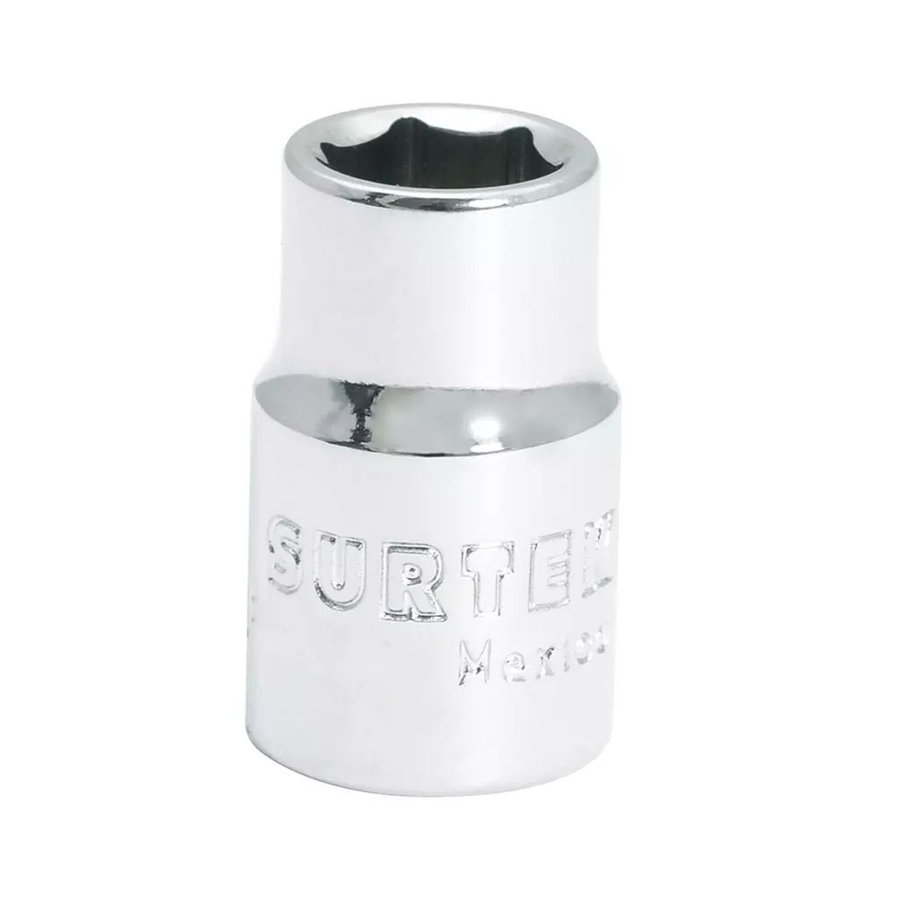 DADO CUADRO 3/8"X1/4" CORTO 6 PTAS., SURTEK