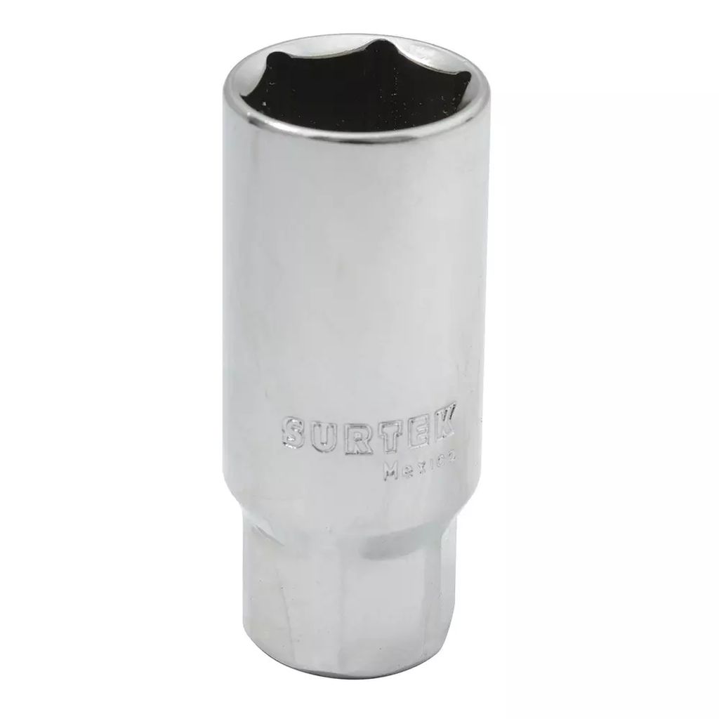 DADO CUADRO 3/8"X5/8" PARA BUJIA CON NEOPRENO, SURTEK