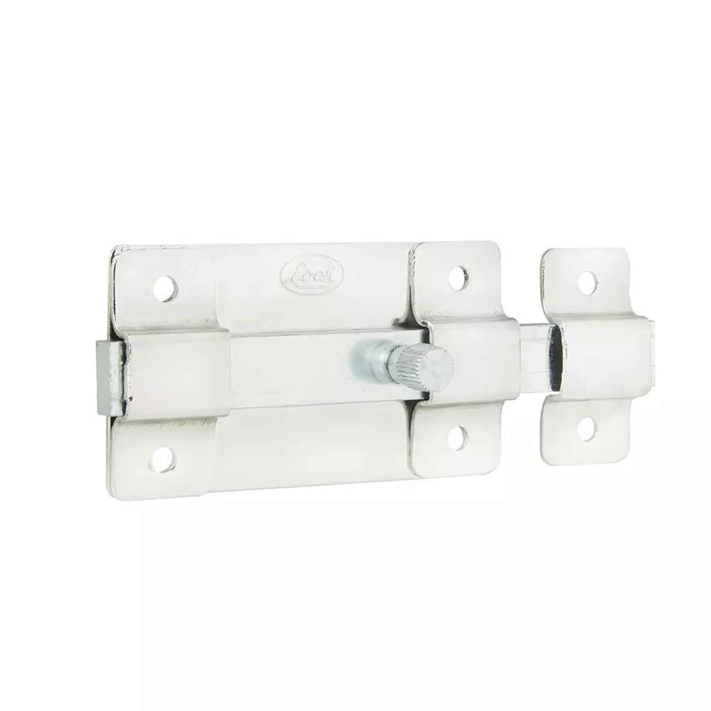 PASADOR DE BARRA PLANA 50MM NIQUELADO, LOCK