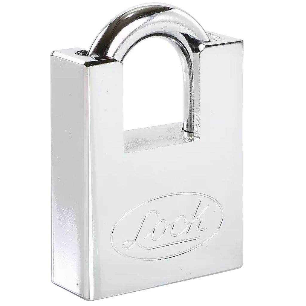 CANDADO DE ACERO 50MM GANCHO PROTEGIDO LLAVE DISCOS ANTIPALANCA, LOCK