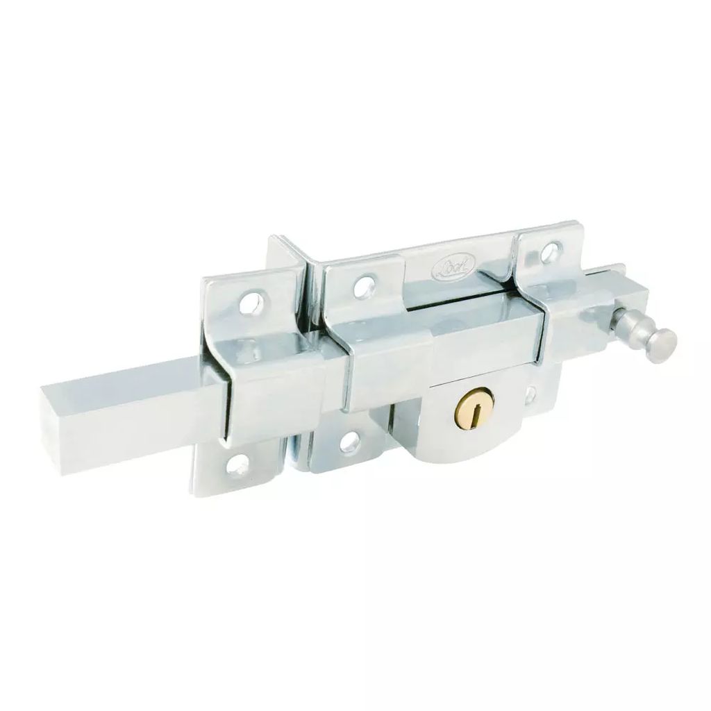 CERRADURA DE BARRA LIBRE DER CROMADA, LOCK