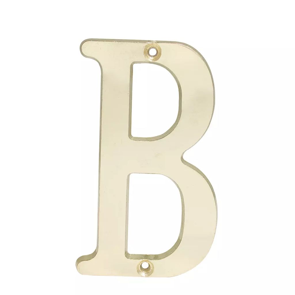 LETRA DE FACHDAD B LATON BRILLANTE, LOCK