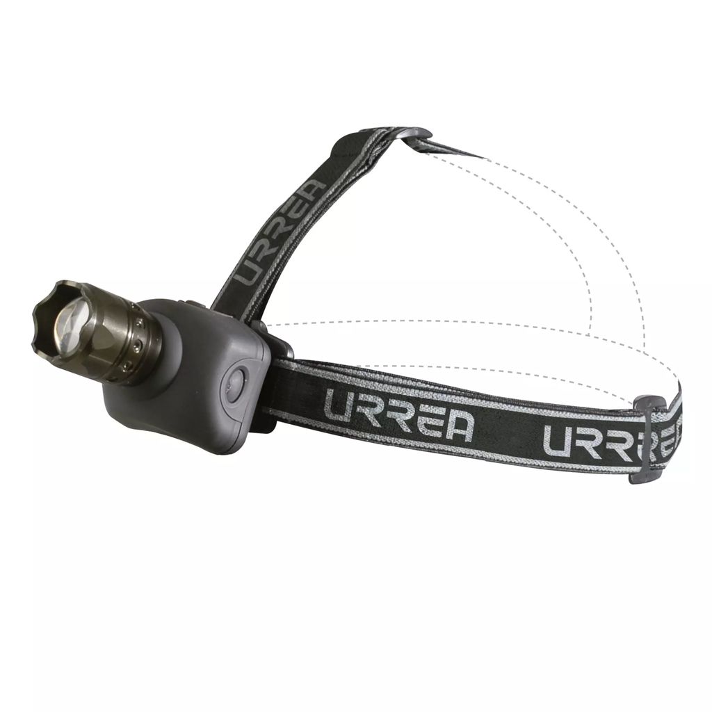 LINTERNA PLASTICA PARA CABEZA DE LEDS 100 LUMEN, URREA