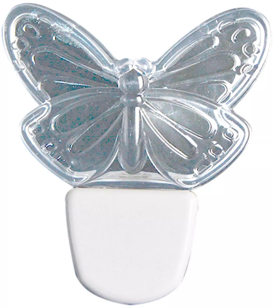 LAMPARA LUZ NOCHE LED MARIPOSA 240 V, SURTEK