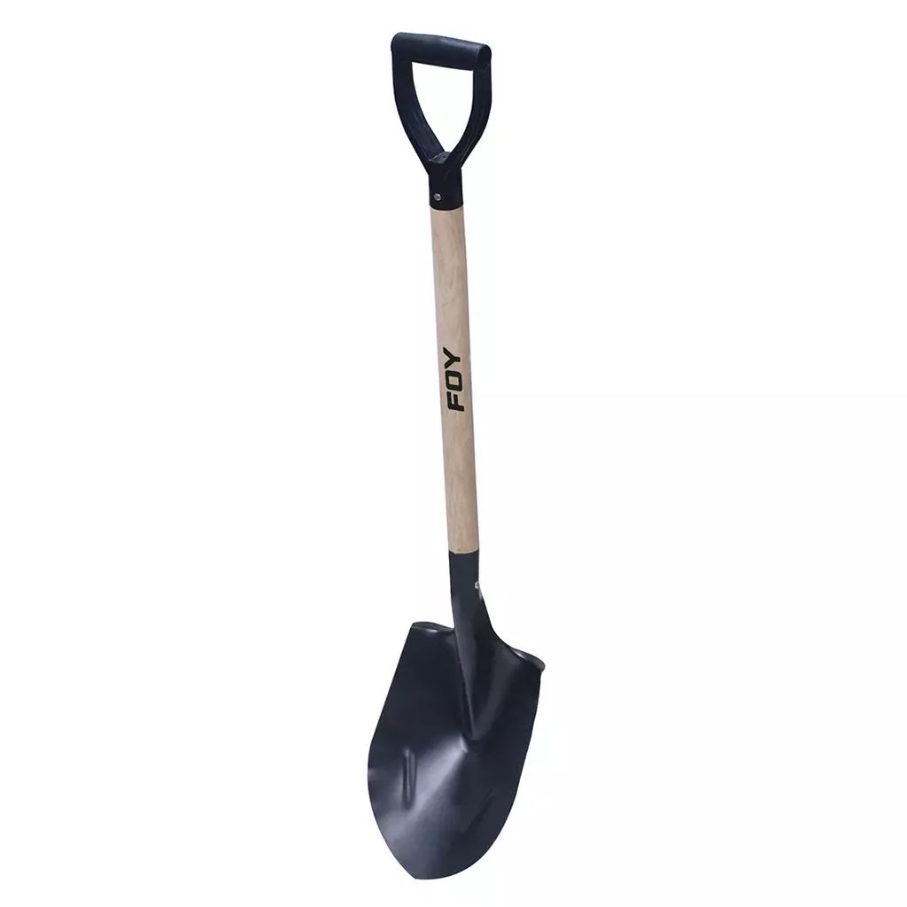 PALA REDONDA MANGO CORTO 30" EN Y PLASTICO, FOY