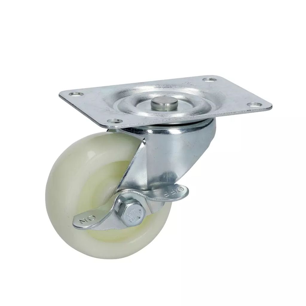 RODAJA DE POLIPROPILENO 2" GIRATORIA CON FRENO, SURTEK