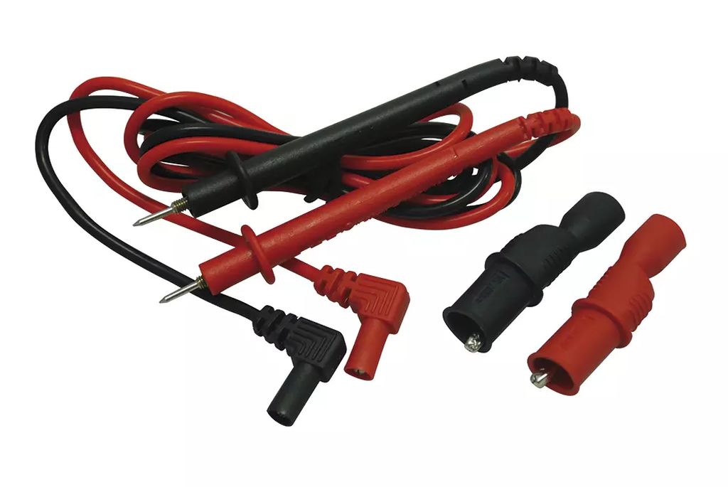 JUEGO DE PROBADORES DE CORRIENTE AUTOMOTRIZ PUNTAS DE PRUEBA Y CAIMANES DESILICON, URREA