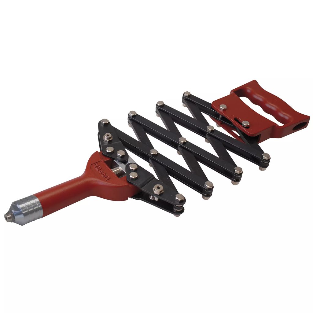 REMACHADORA MANUAL DE ACORDEON PARA REMACHES 1/8" A 1/4", URREA