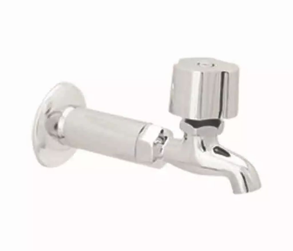 LLAVE PARA FREGADERO 1/2" CROMO CON CHAPETON Y NIPLE, DICA