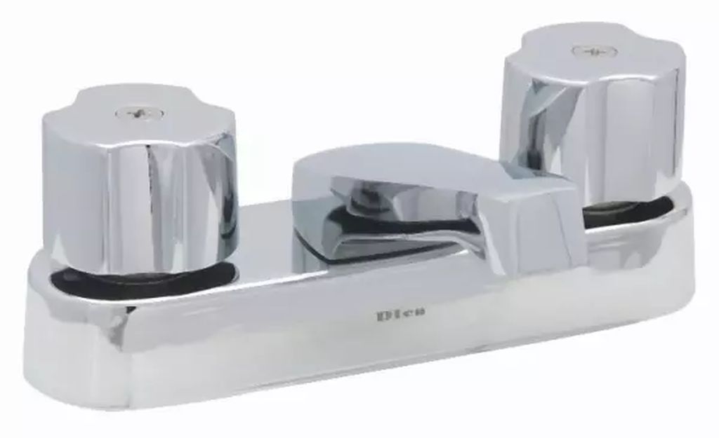 MEZCLADORA P/LAVABO 4" (CUBIERTA,MANERALES CROMO,CARTUCHO CERAMICO) U3 4048