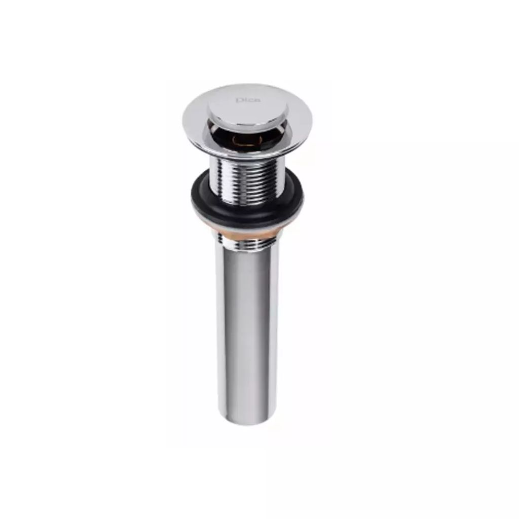 TUBO CONTRA PARA LAVABO CON TAPON PUSH DE LATON U3 4206CPS