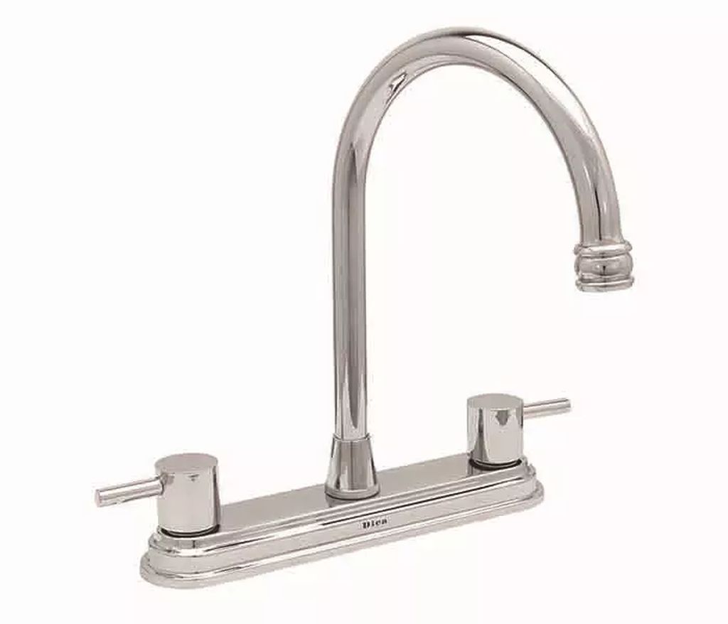 MEZCLADORA FREGADERO 8" (CUBIERTA,MANERALES PALANCA,CARTUCHO CERAMICO) U3 4321