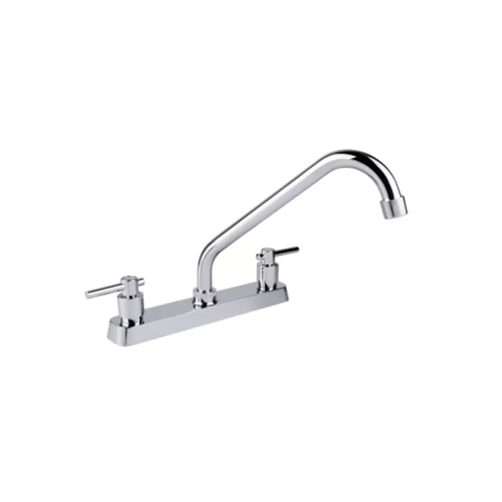 MEZCLADORA PARA FREGADERO 8" CUELLO CORTO, DICA