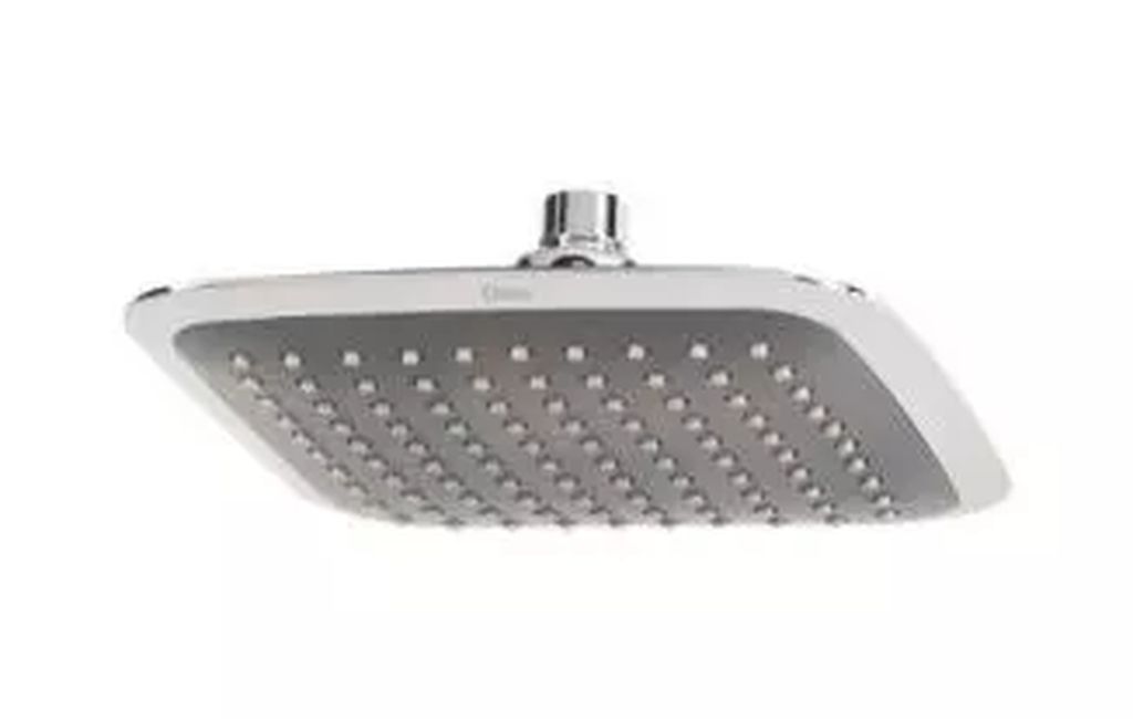 REGADERA PLATO CUADRADO 8" ANTISARRO ABS SIN BRAZO Y CHAPETON (DICA VERDE), DICA