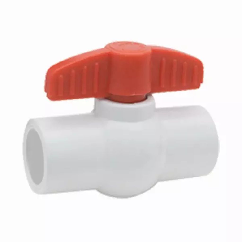 VALVULA DE ESFERA EN PVC CEMENTAR (WOG 150LB/PULG2) U3 4577.13