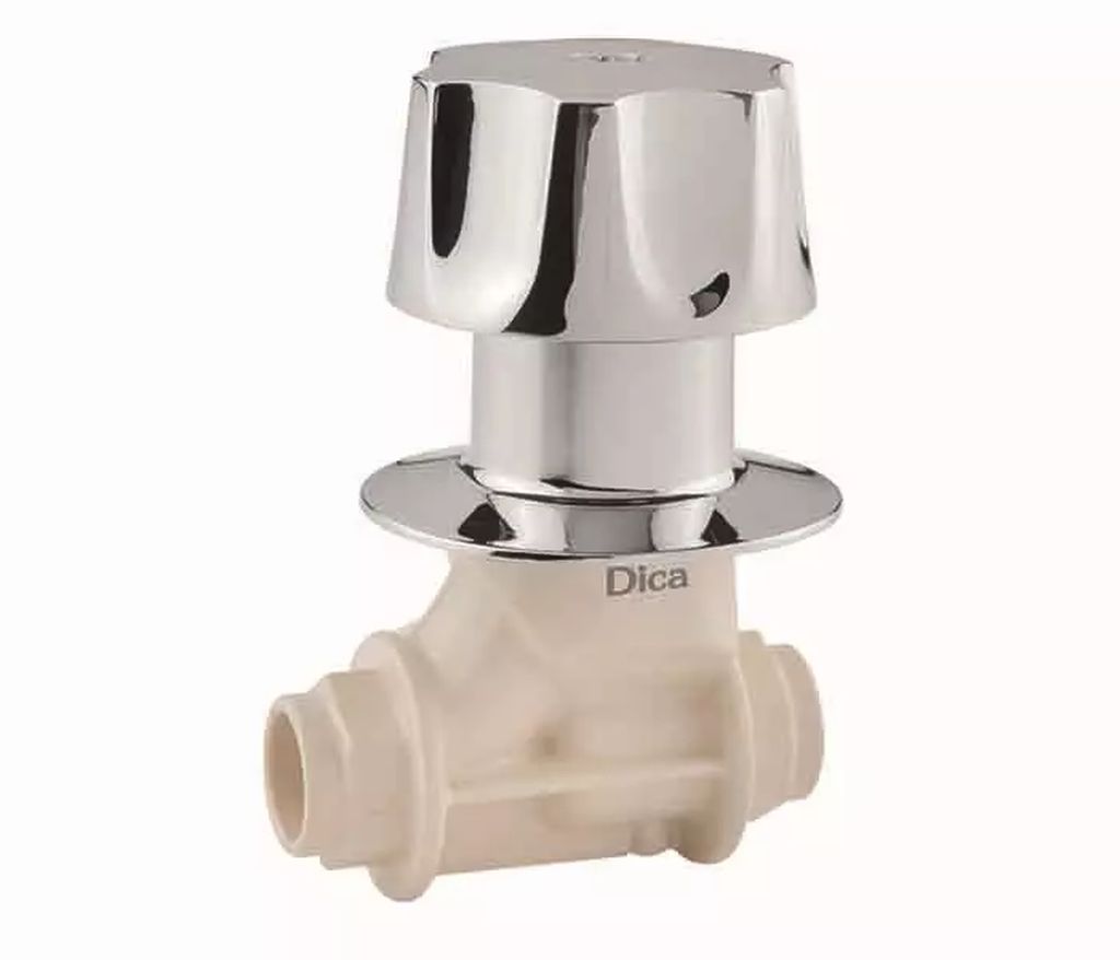 JUEGO DE LLAVES DE EMPOTRAR DE CPVC CON MANERALES METALICOS, DICA