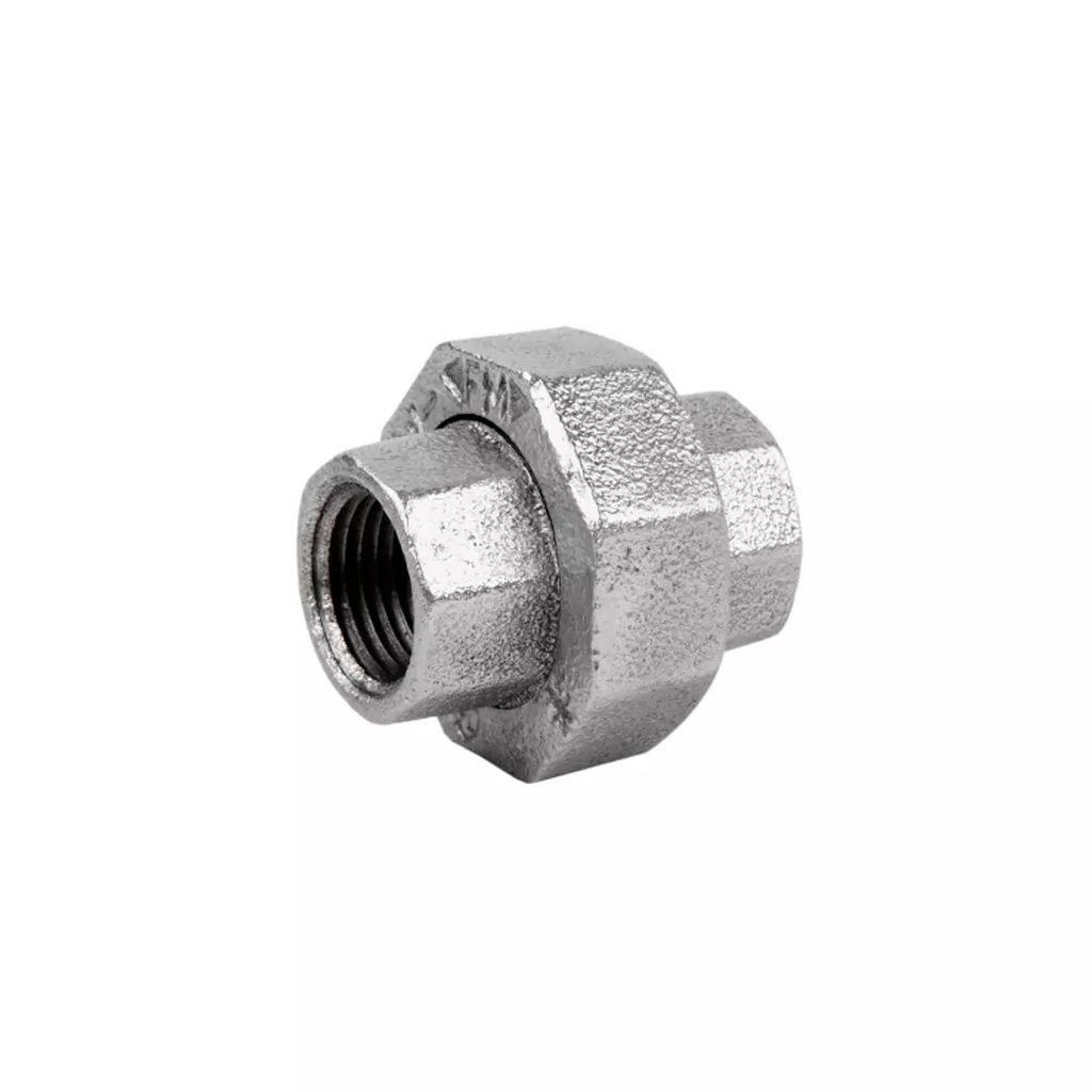 TUERCA UNION GALVANIZADO 1", URREA HIERRO MALEABLE