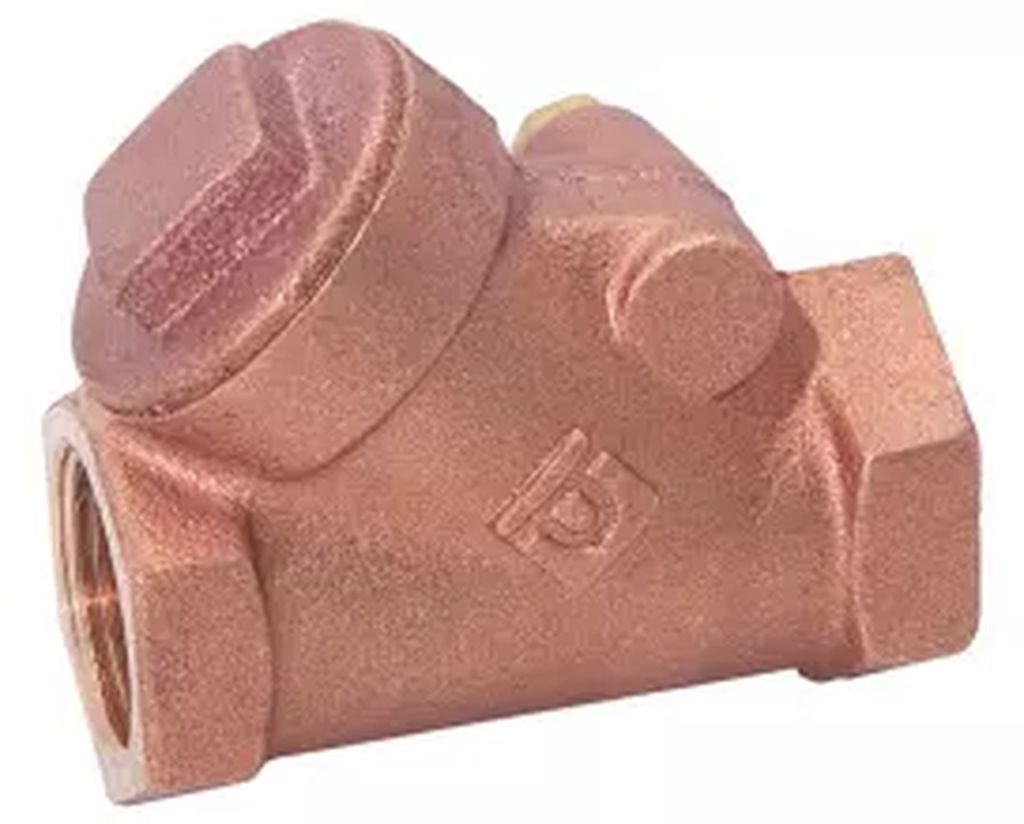 VALVULA DE RETENCION DE COLUMPIO 1" (WOG 200LB/PULG2-14KG/CM2 180ºF 82ºC), URREA PLOMERIA