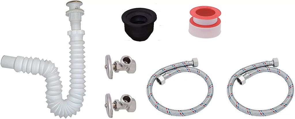 KIT DE INSTALACION PARA LAVABO, DICA