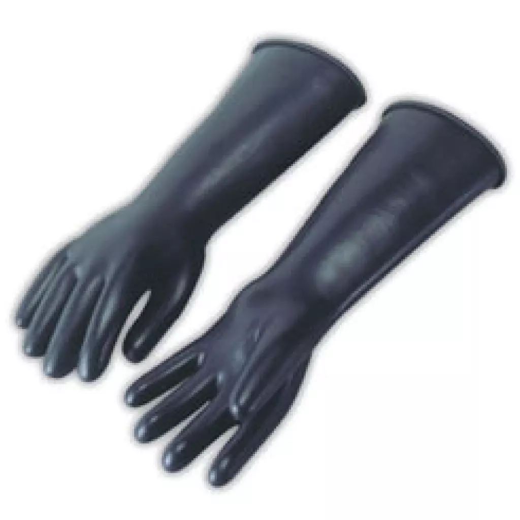 GUANTE DE LATEX TALLA 8 INDUSTRIAL NEGRO V5 IND300-8