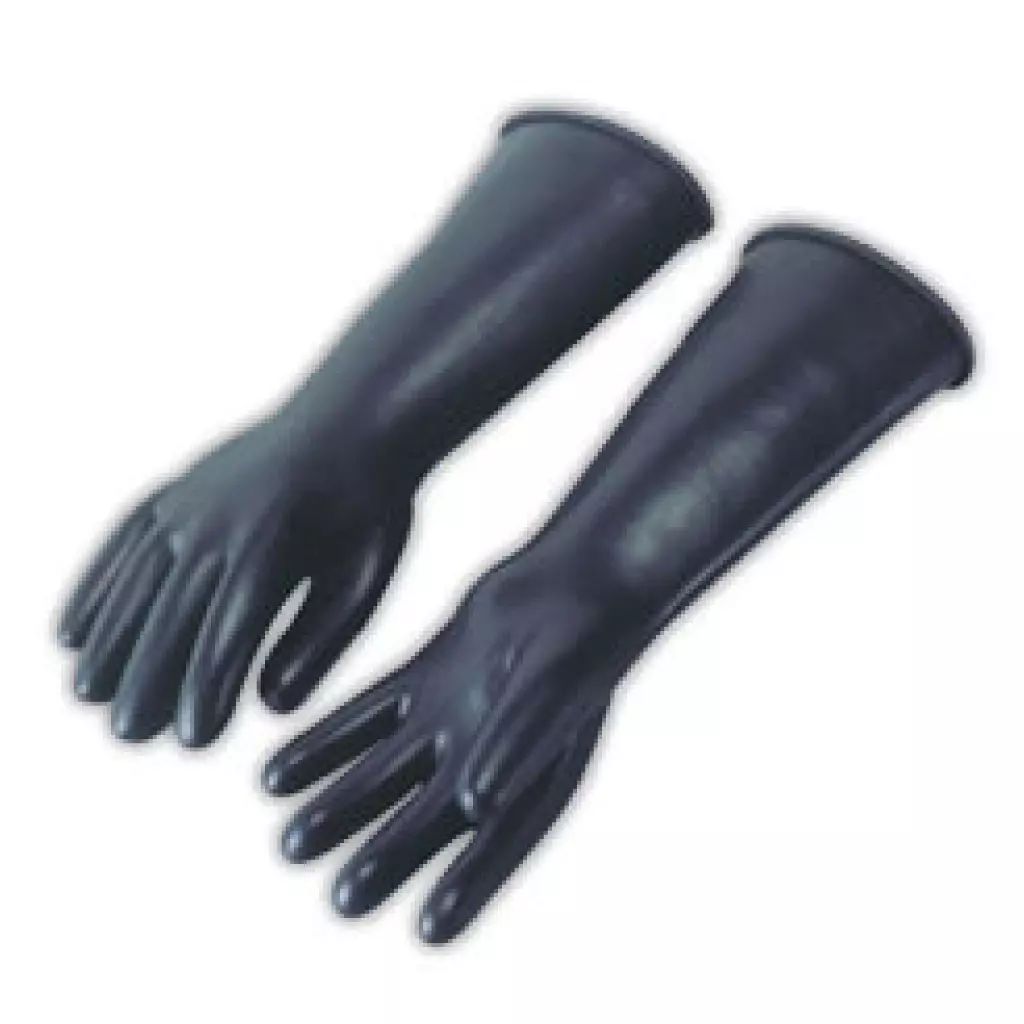 GUANTE DE LATEX TALLA 8 INDUSTRIAL NEGRO V5 IND450-8